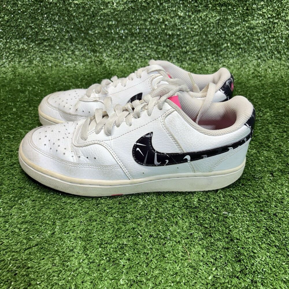Nike Shoes Womens 8 Court Vision Low Sneakers Multicolor Lace Up DM8079-100